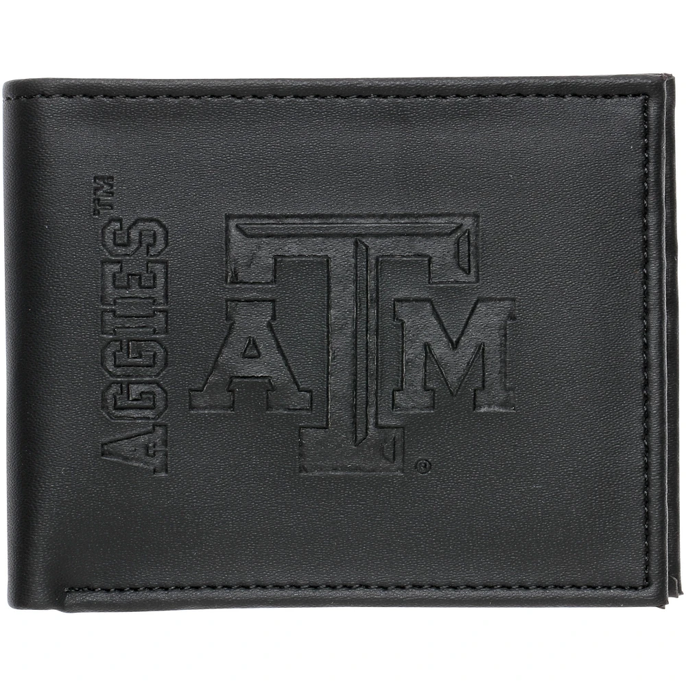 Men's Black Texas A&M Aggies Hybrid Bi-Fold Wallet