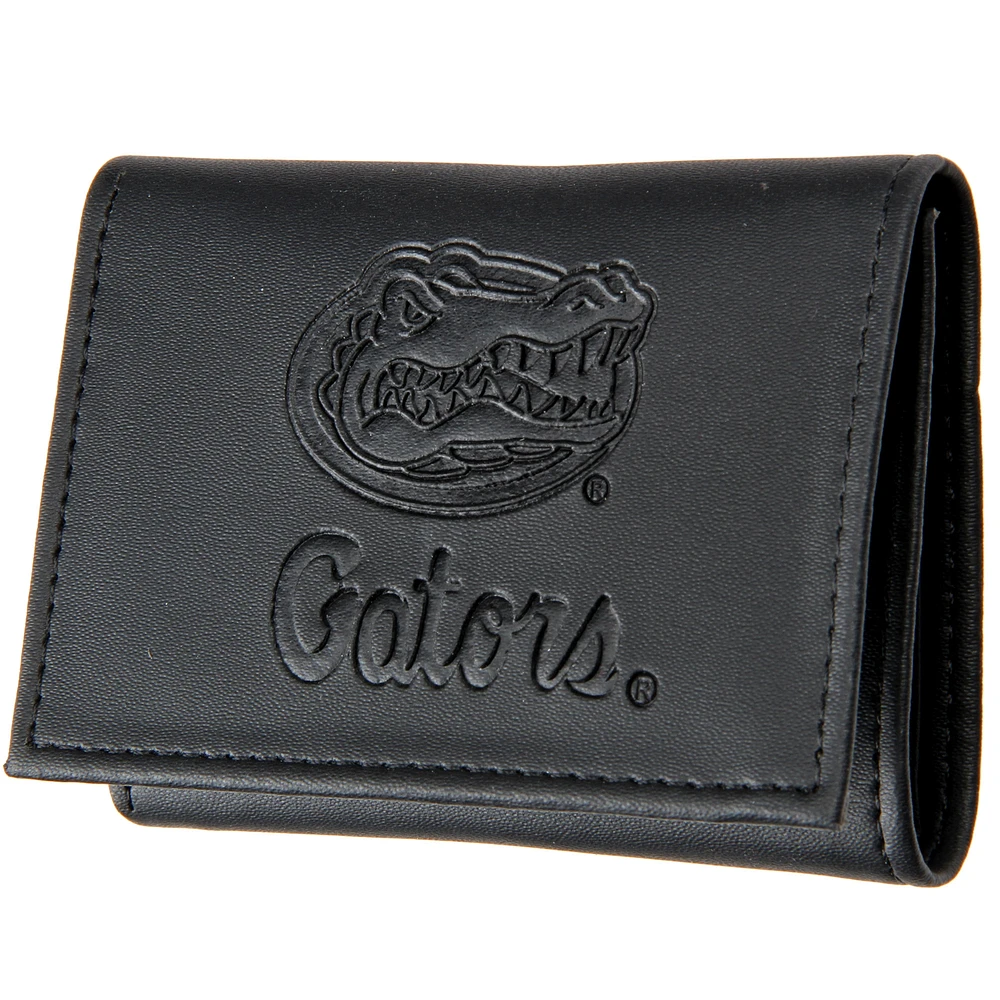 Men's Black Florida Gators Hybrid Tri-Fold Wallet