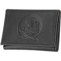 Men's Black Florida State Seminoles Hybrid Tri-Fold Wallet