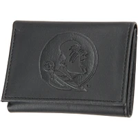 Men's Black Florida State Seminoles Hybrid Tri-Fold Wallet