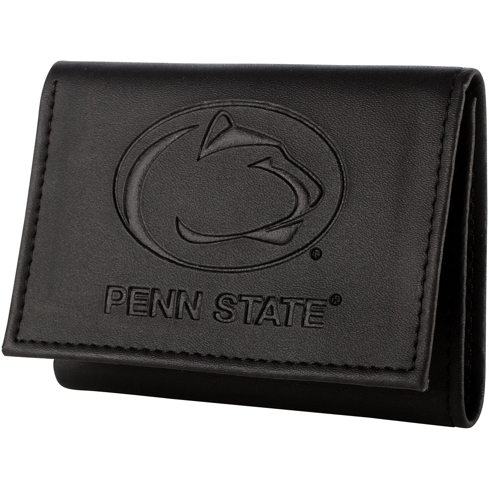 Men's Black Penn State Nittany Lions Hybrid Tri-Fold Wallet