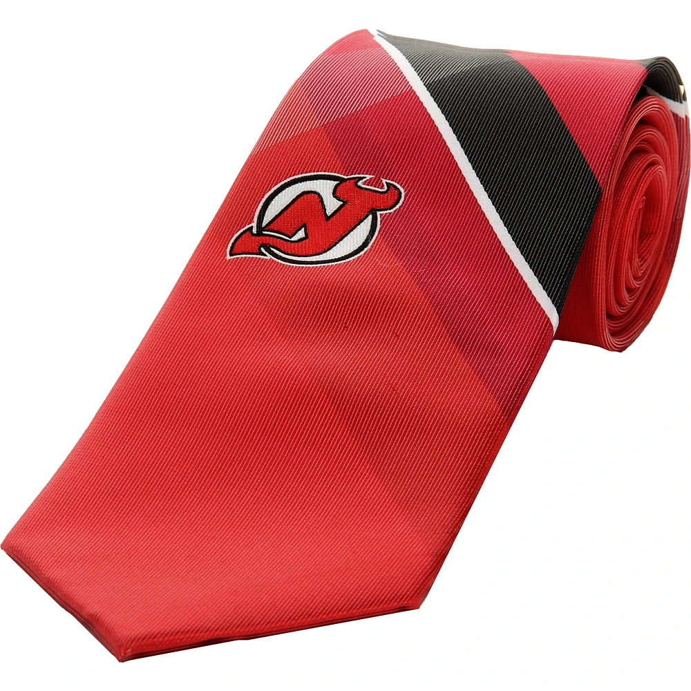 Men's New Jersey Devils Woven Poly Grid Tie