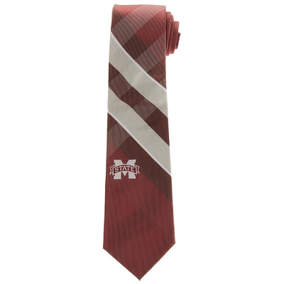 Men's Mississippi State Bulldogs Woven Poly Grid Tie