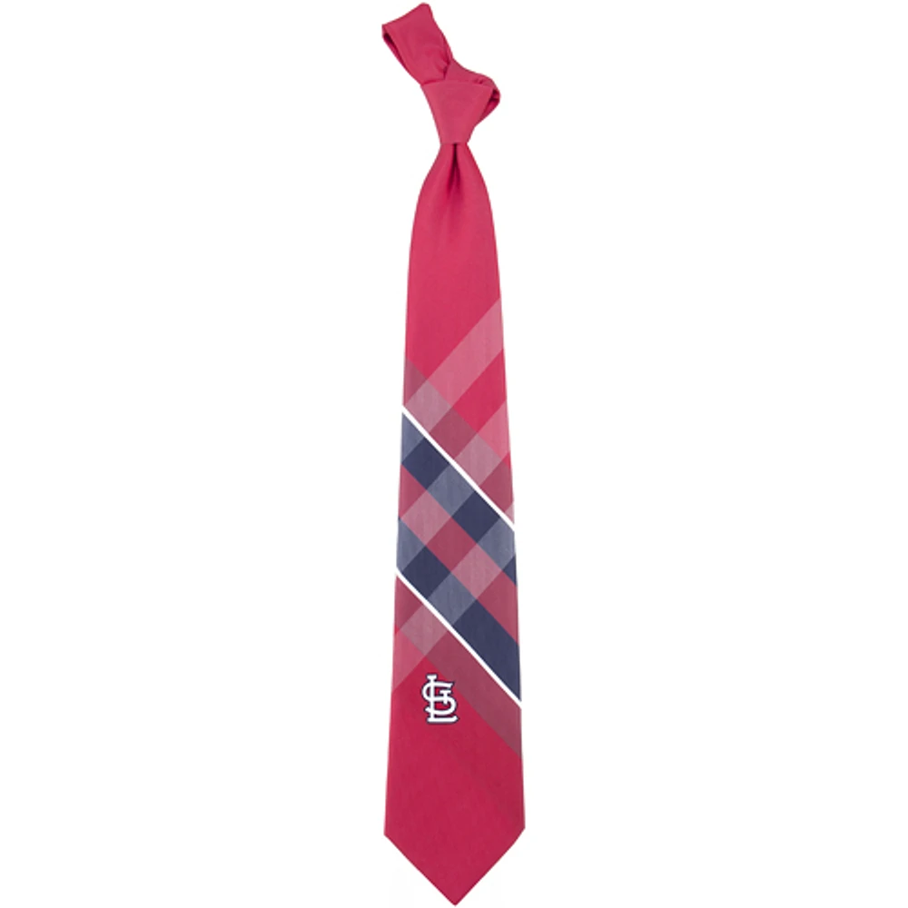 Men's St. Louis Cardinals Woven Poly Grid Tie