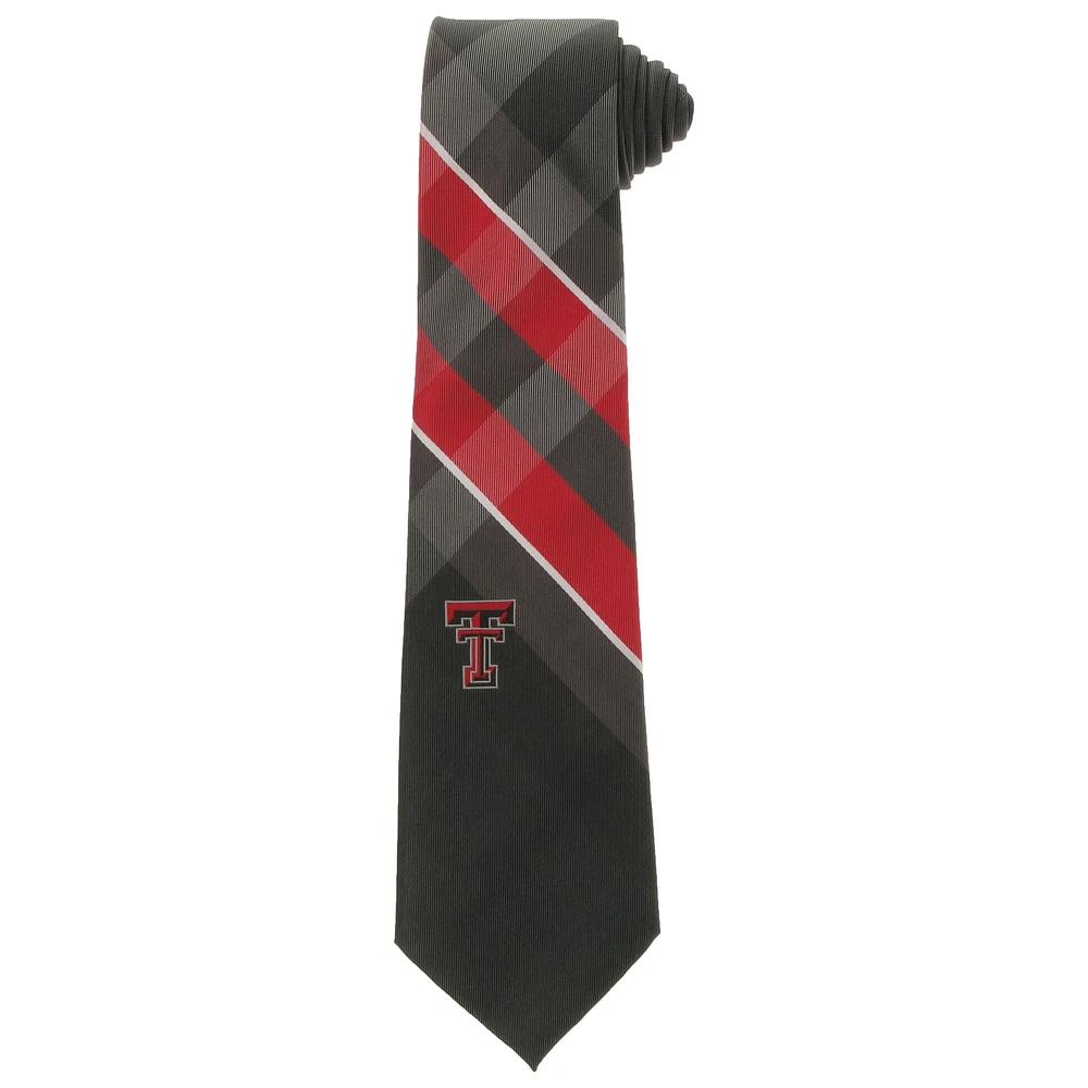 Men's Texas Tech Red Raiders Woven Poly Grid Tie