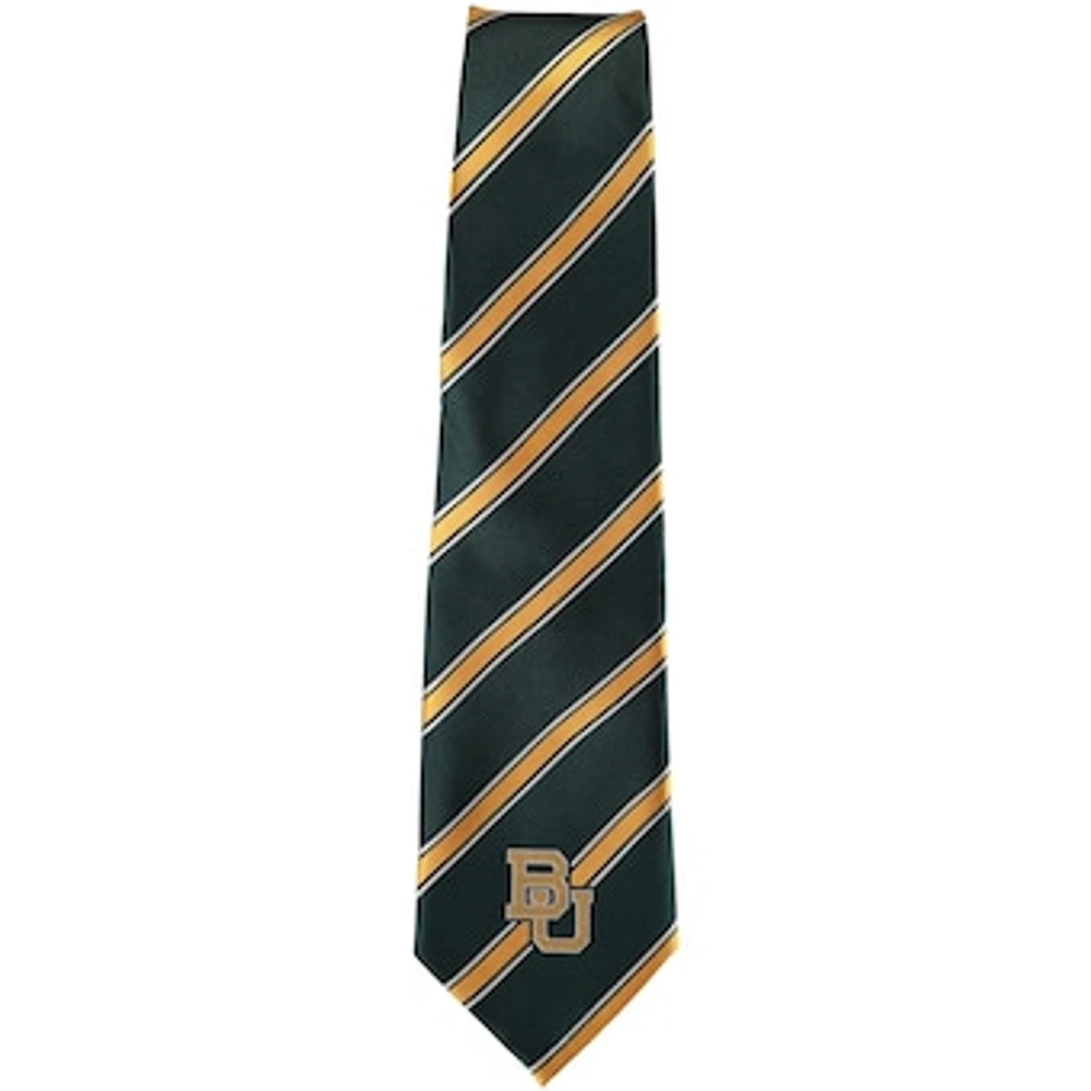 Men's Baylor Bears Woven Poly Striped Tie