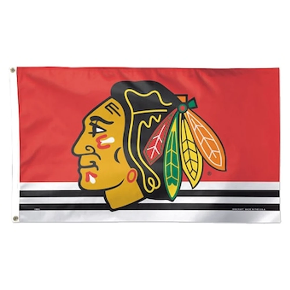 WinCraft Chicago Blackhawks Primary Logo 3' x 5' Deluxe Flag