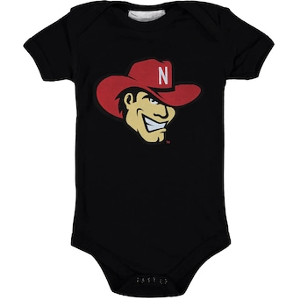Infant Black Nebraska Huskers Big Logo Bodysuit