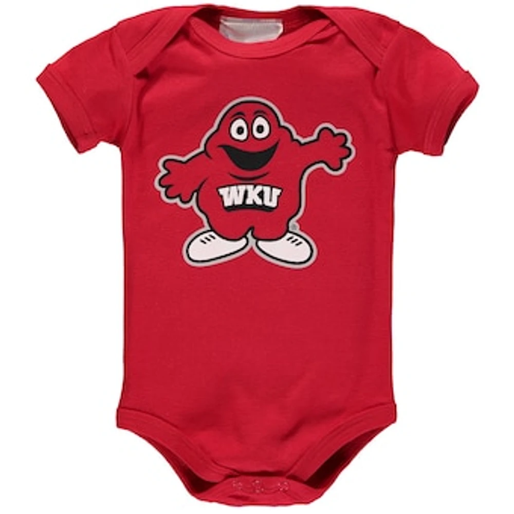 Infant Red Western Kentucky Hilltoppers Big Logo Bodysuit