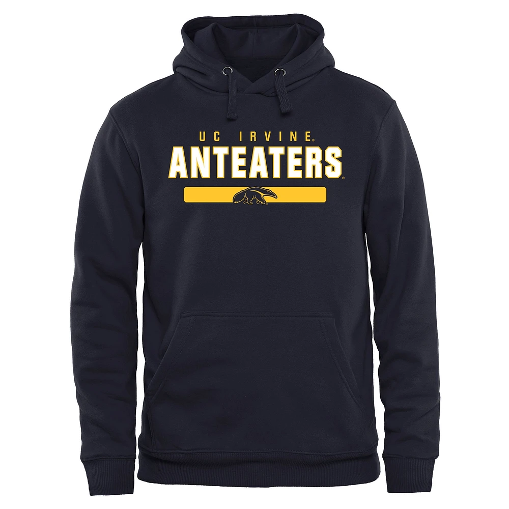Navy UC Irvine Anteaters Team Strong Pullover Hoodie