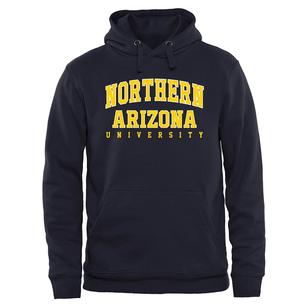 Men's Navy Northern Arizona Lumberjacks Everyday Pullover Hoodie