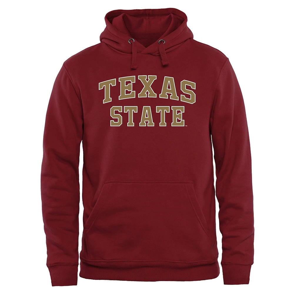 Men's Maroon Texas State Bobcats Everyday Pullover Hoodie