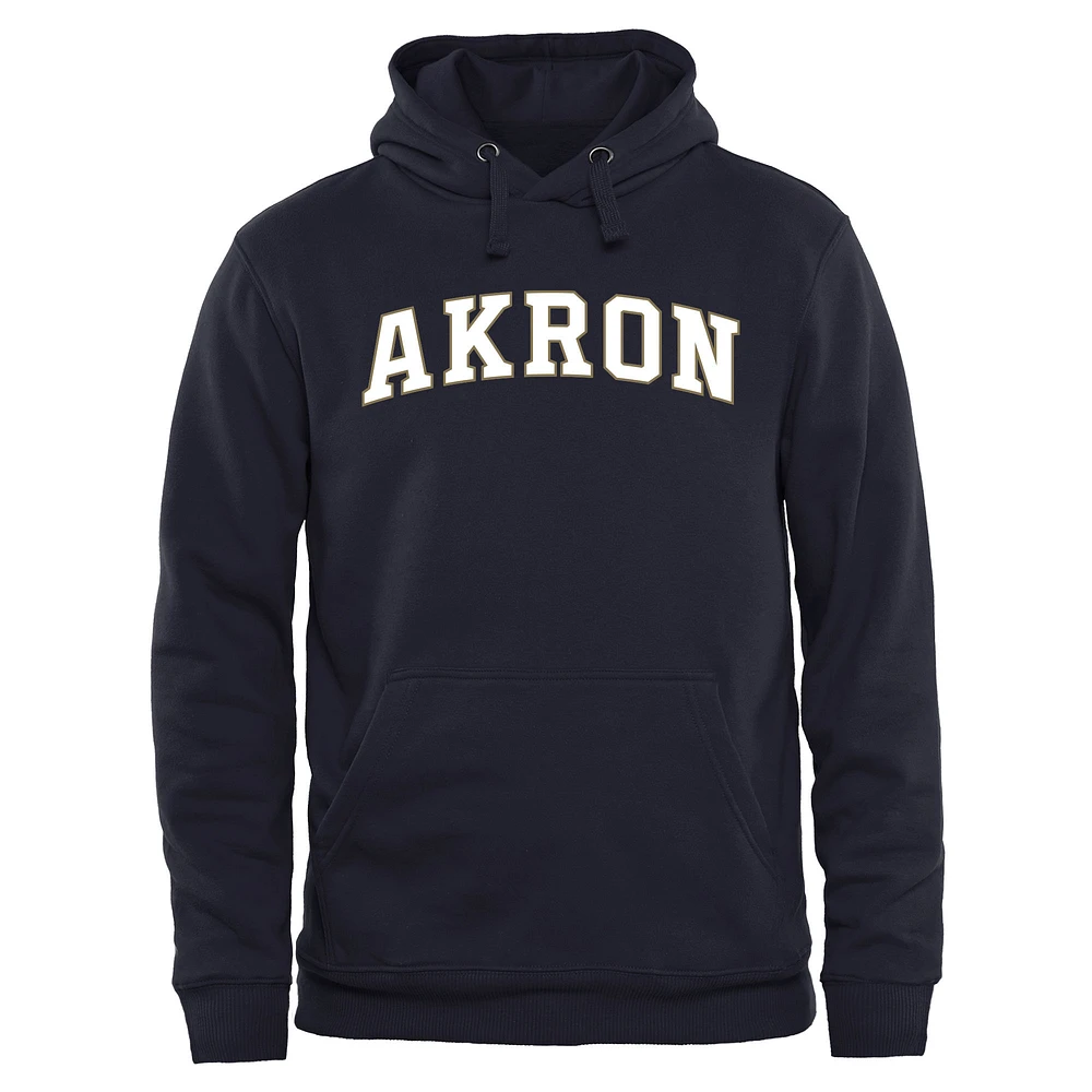 Men's Navy Akron Zips Everyday Pullover Hoodie