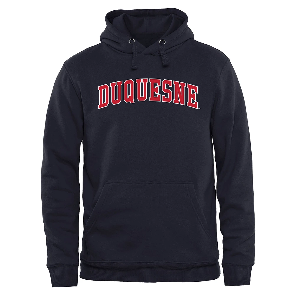 Men's Navy Duquesne Dukes Everyday Pullover Hoodie