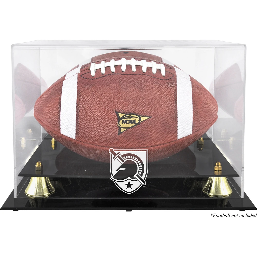 Army Black Knights Golden Classic (2015-Present Logo) Football Display Case with Mirror Back