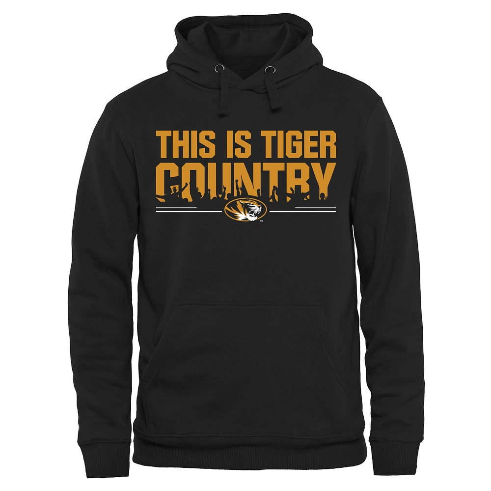 Men's Black Missouri Tigers Our House Pullover Hoodie