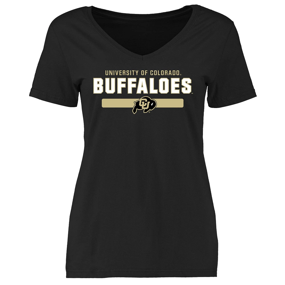 Women's Black Colorado Buffaloes Team Strong T-Shirt
