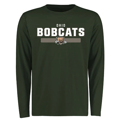 Men's Green Ohio Bobcats Team Strong Long Sleeve T-Shirt