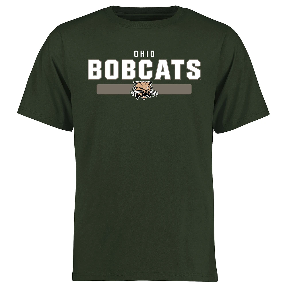 Men's Green Ohio Bobcats Team Strong T-Shirt