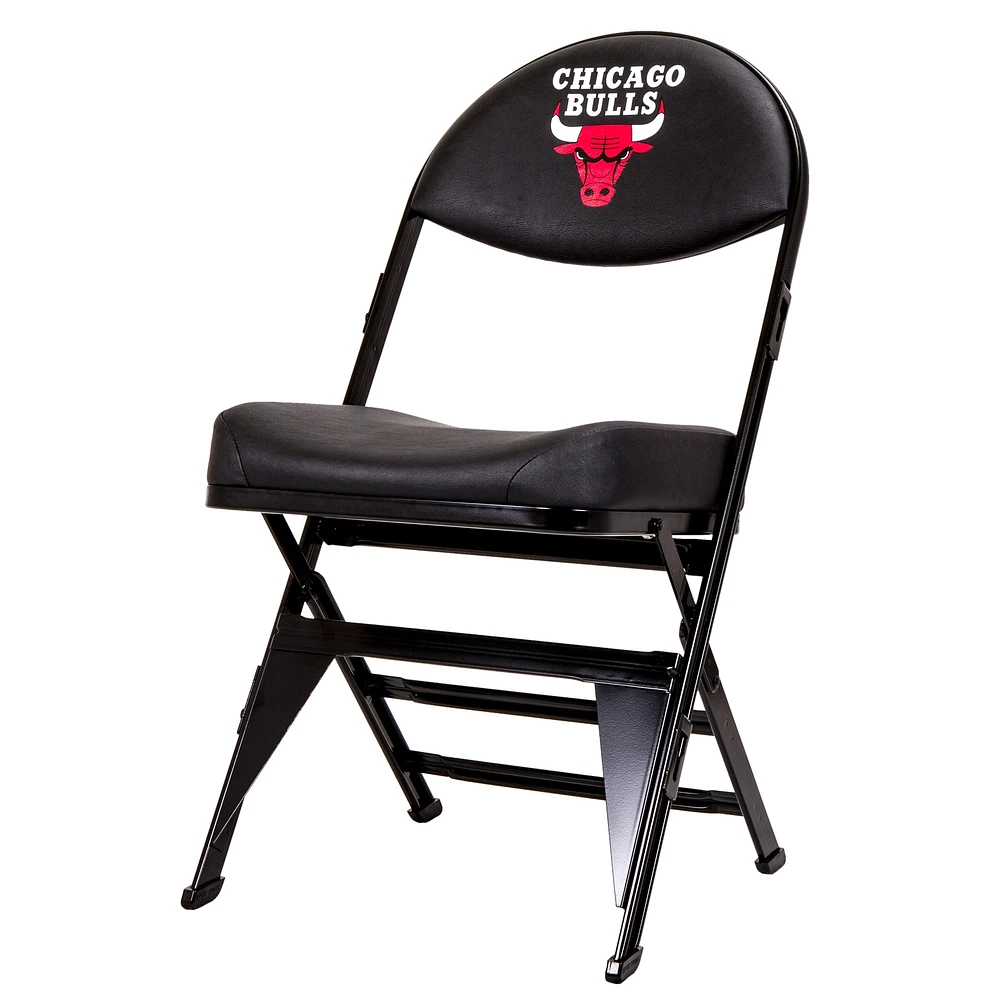 Chicago Bulls Courtside Team Bench Logo Chair