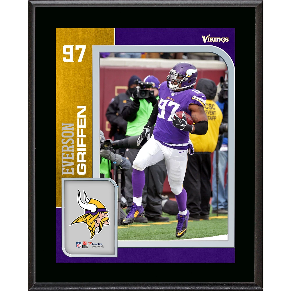 Everson Griffen Minnesota Vikings 10.5" x 13" Sublimated Player Plaque