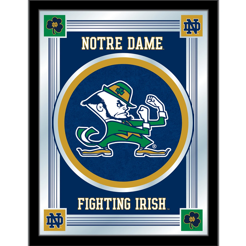 Notre Dame Fighting Irish 17'' x 22'' Leprechaun Logo Mirror