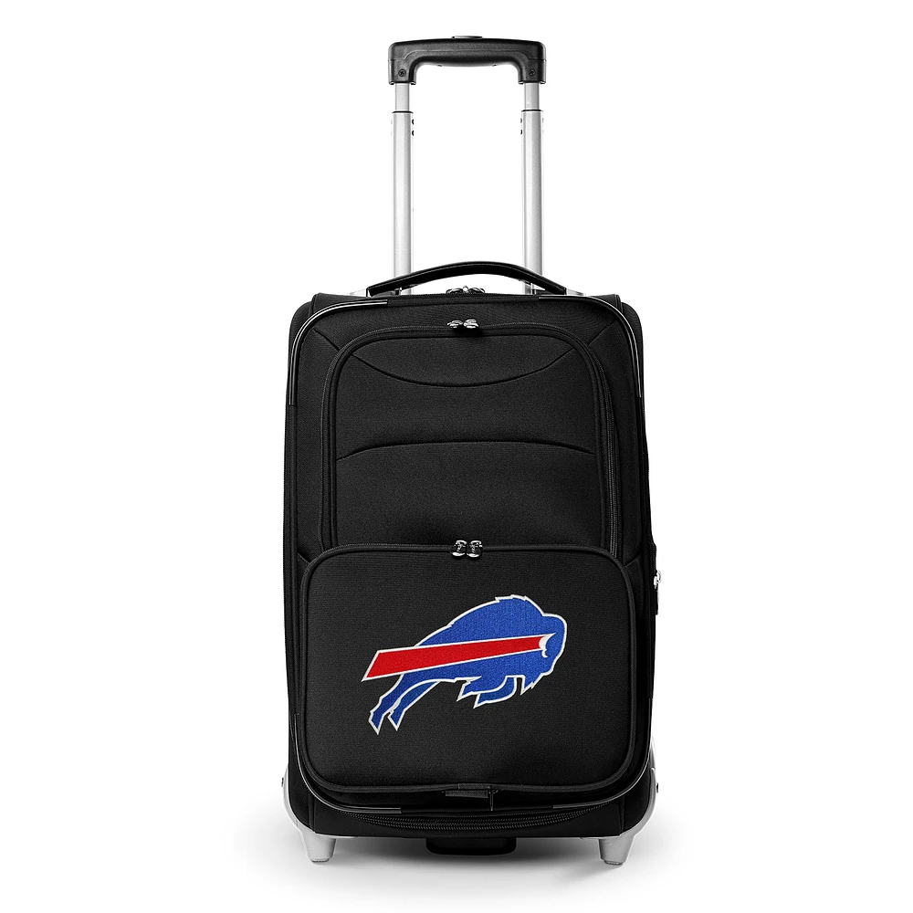 MOJO Black Buffalo Bills 21" Softside Rolling Carry-On Suitcase