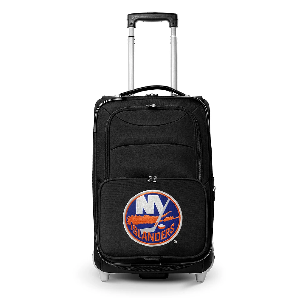 MOJO Black New York Islanders 21" Softside Rolling Carry-On Suitcase