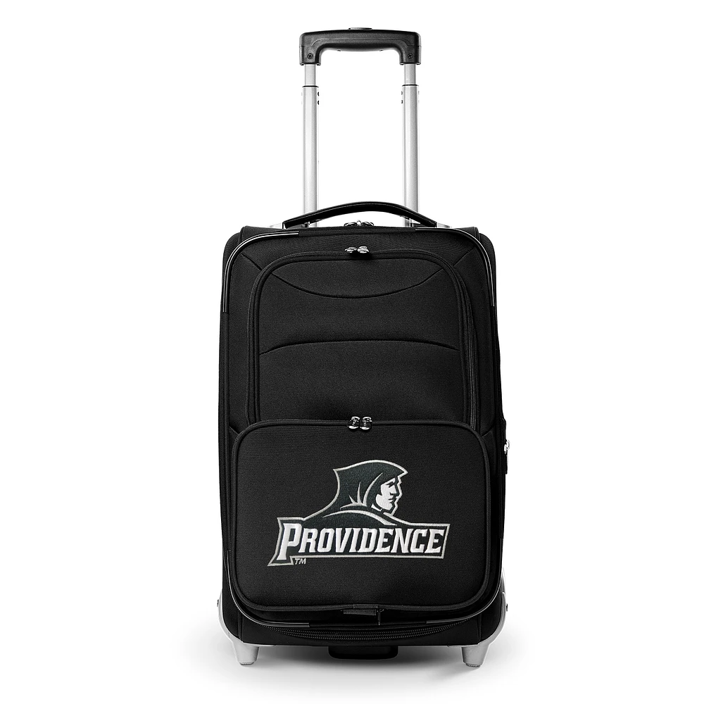 MOJO Black Providence Friars 21" Softside Rolling Carry-On Suitcase