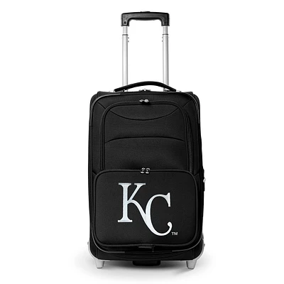 MOJO Black Kansas City Royals 21" Softside Rolling Carry-On Suitcase