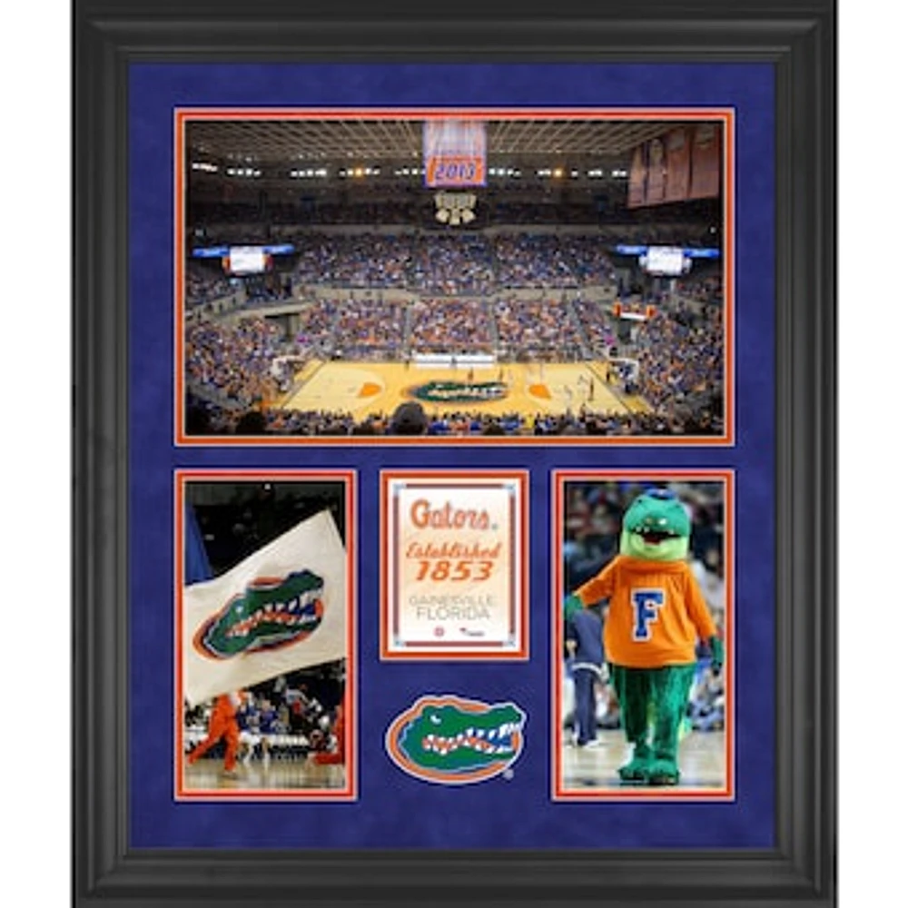 Florida Gators O'Connell Center Framed 20" x 24" 3-Opening Collage