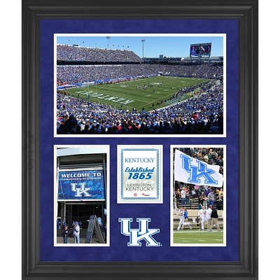 Kentucky Wildcats Rupp Arena Framed 20" x 24" 3-Opening Collage