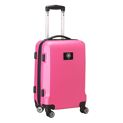 Pink New Mexico Lobos 20" 8-Wheel Hardcase Spinner Carry-On