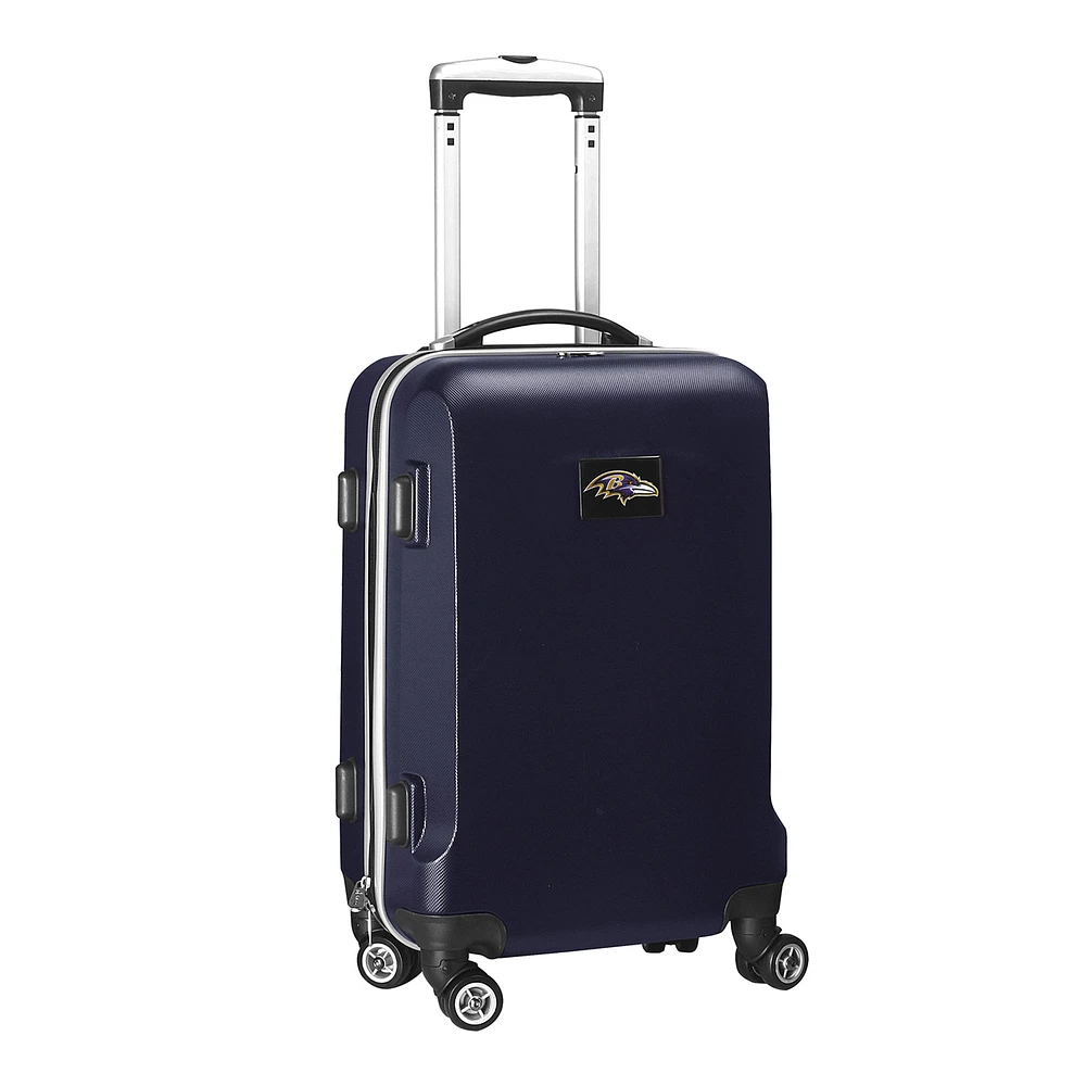 Navy Baltimore Ravens 21" 8-Wheel Hardcase Spinner Carry-On