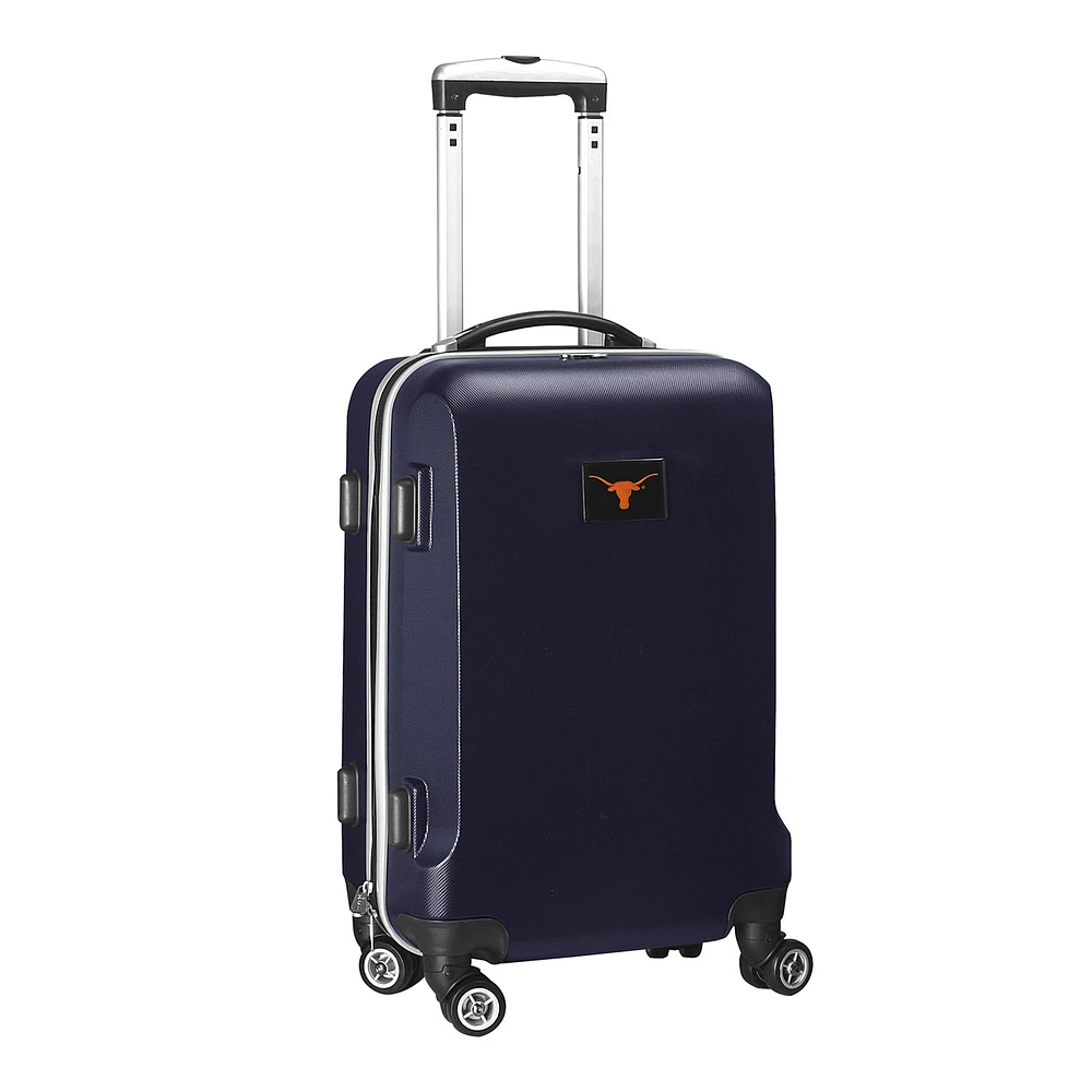 MOJO Navy Texas Longhorns 21" 8-Wheel Hardcase Spinner Carry-On Luggage