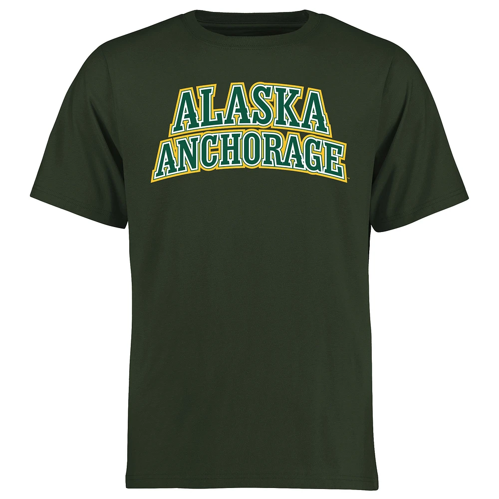 Men's Green Alaska Anchorage Seawolves Everyday T-Shirt