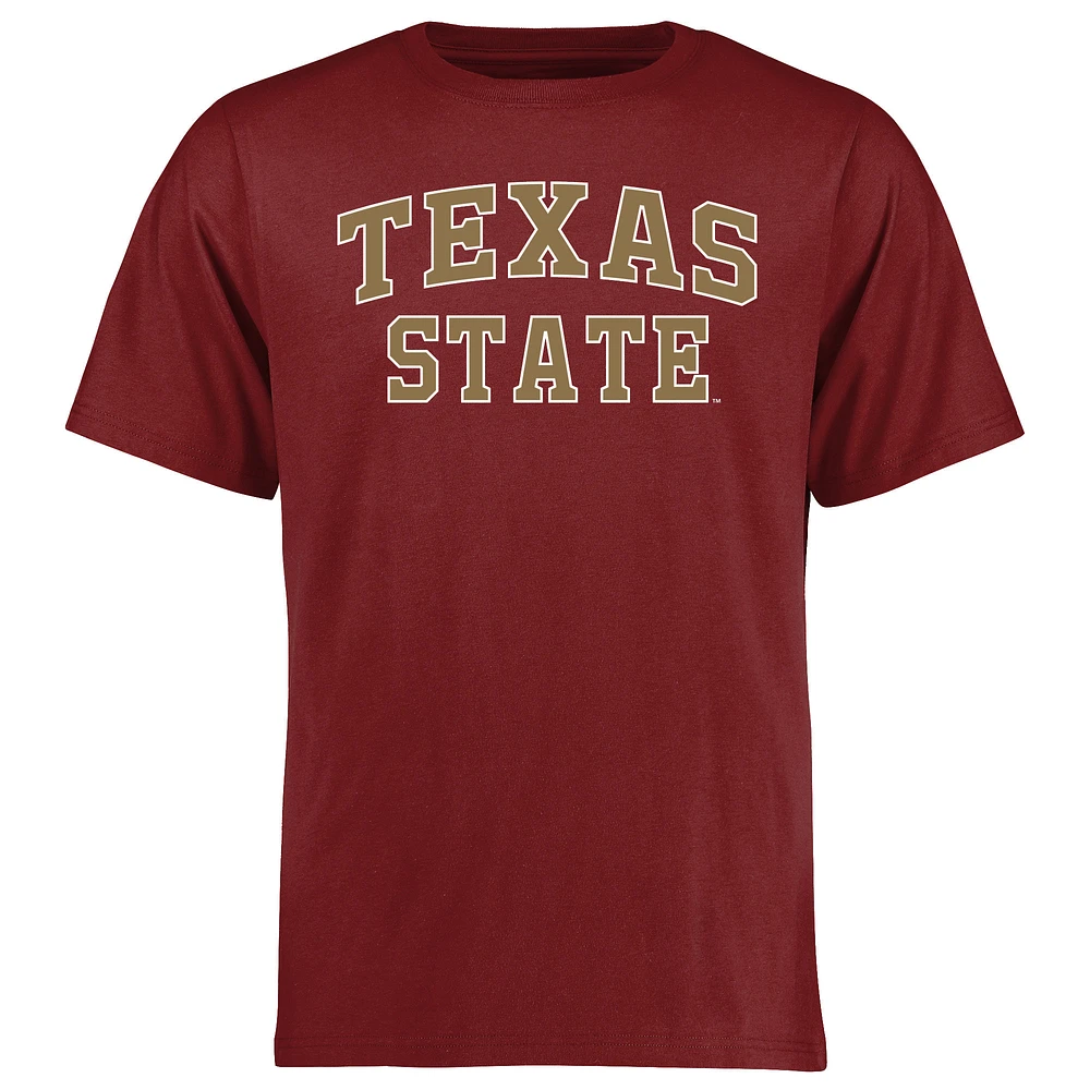 Men's Maroon Texas State Bobcats Everyday T-Shirt