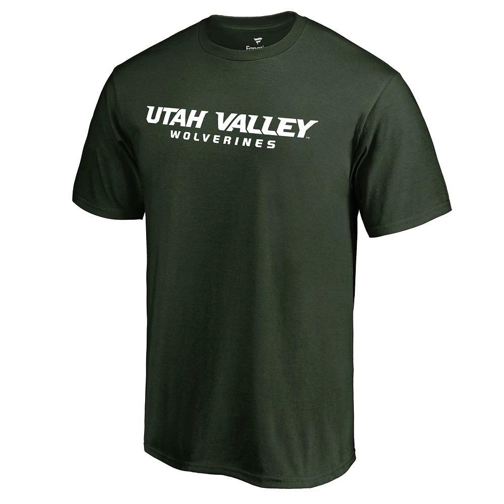 Men's Green Utah Valley Wolverines Everyday T-Shirt