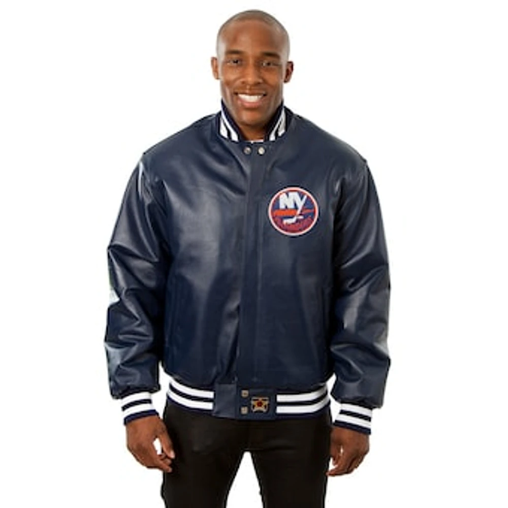 Men's JH Design Navy New York Islanders Jacket