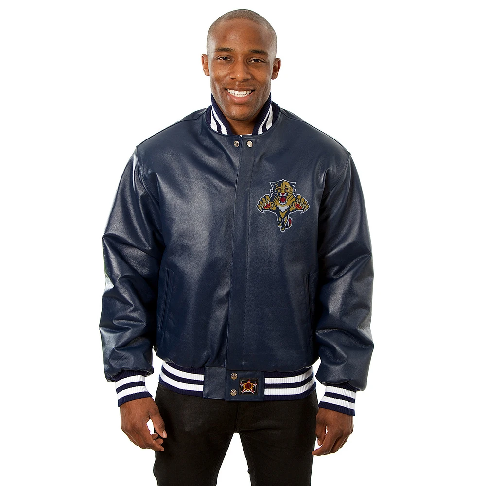 Men's JH Design Navy Florida Panthers Jacket