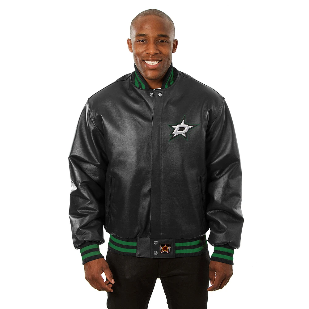 Men's JH Design Black Dallas Stars Jacket