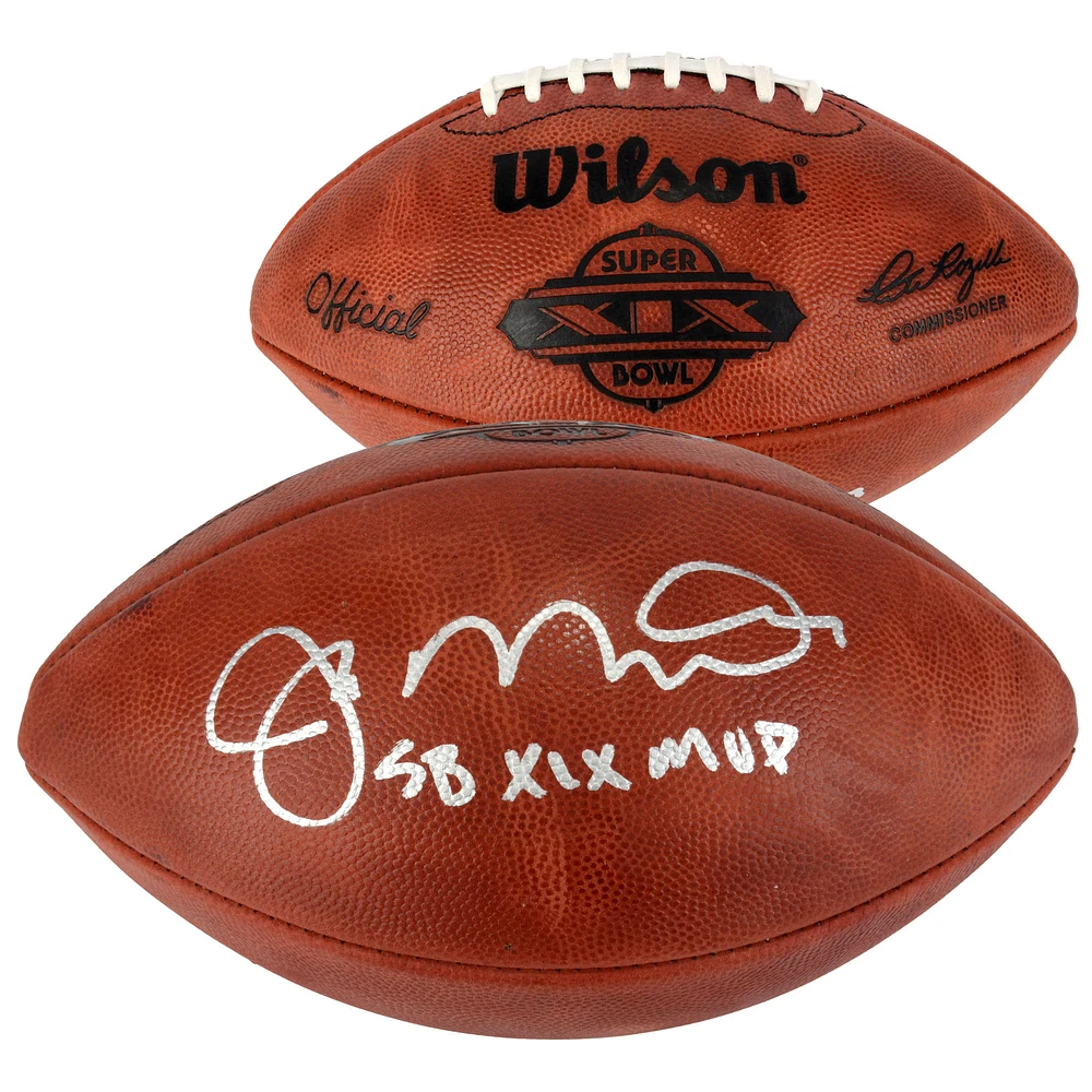 Joe Montana San Francisco 49ers Autographed Super Bowl XIX Pro Football with "SB XIX MVP" Inscription