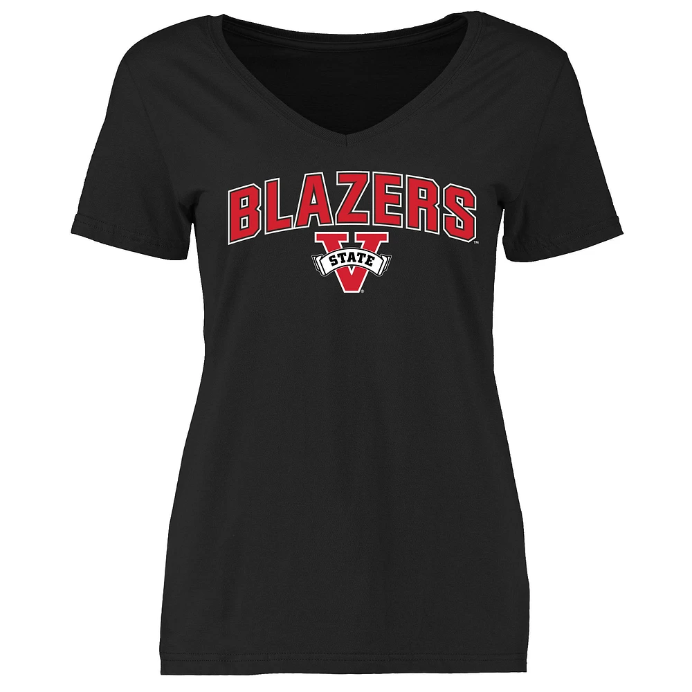 Women's Black Valdosta State Blazers Proud Mascot T-Shirt