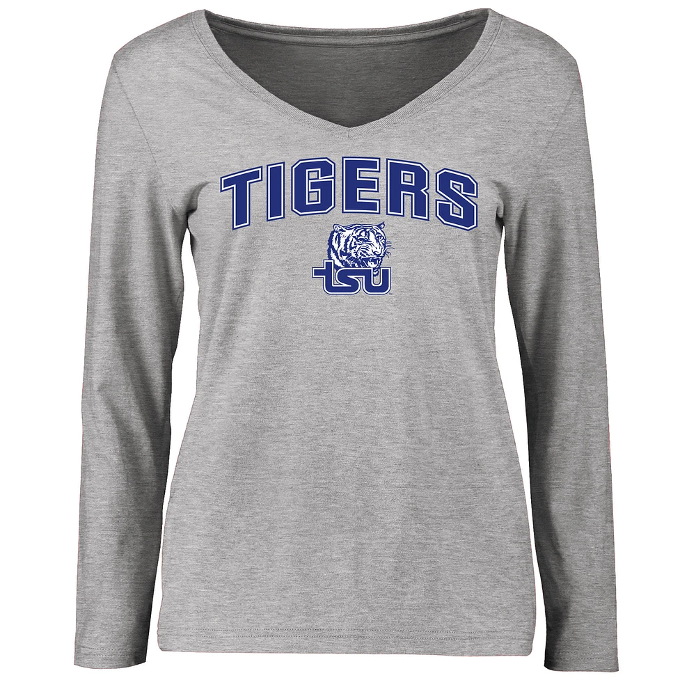 Women's Ash Tennessee State Tigers Proud Mascot Long Sleeve T-Shirt
