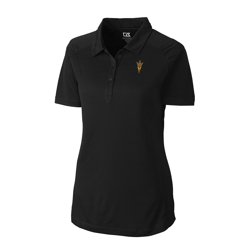 Women's Cutter & Buck Black Arizona State Sun Devils Northgate Polo