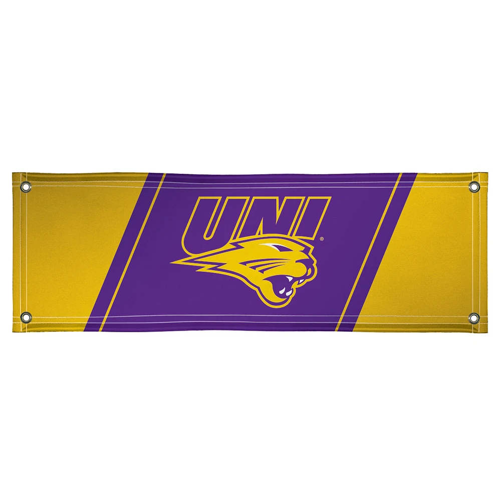 Purple Northern Iowa Panthers 2' x 6' Vinyl Banner