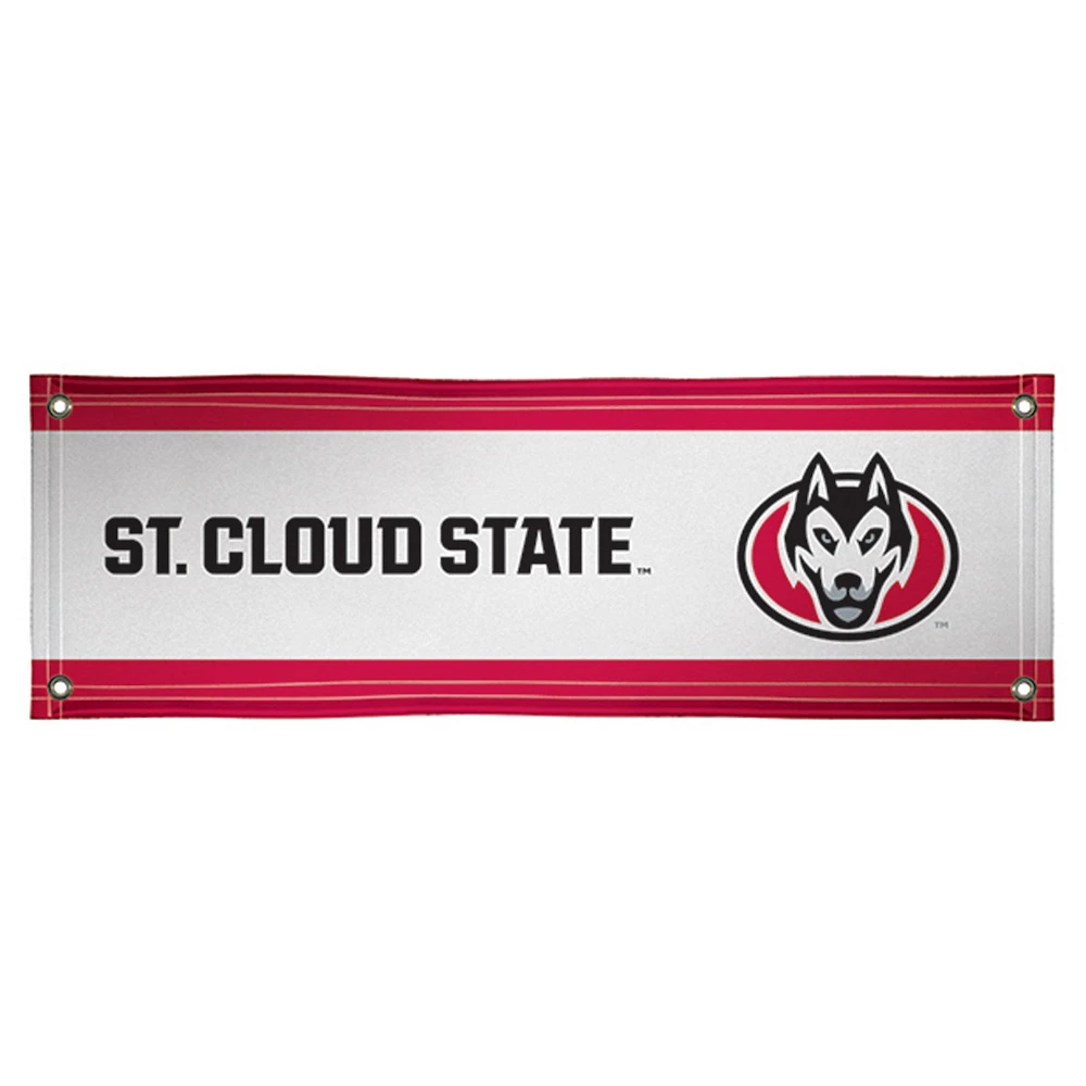 St. Cloud State Huskies 2' x 6' Mascot Vinyl Banner