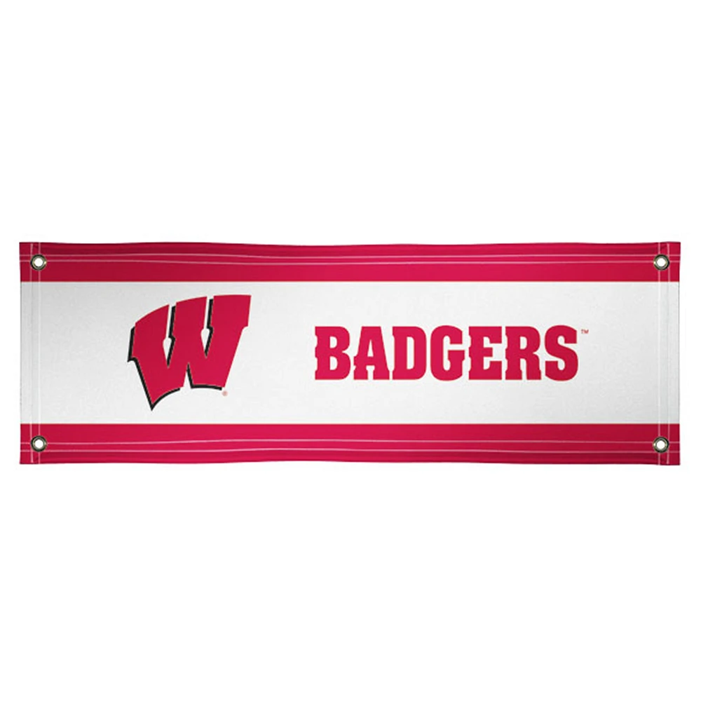 Wisconsin Badgers 2' x 6' Vinyl Banner