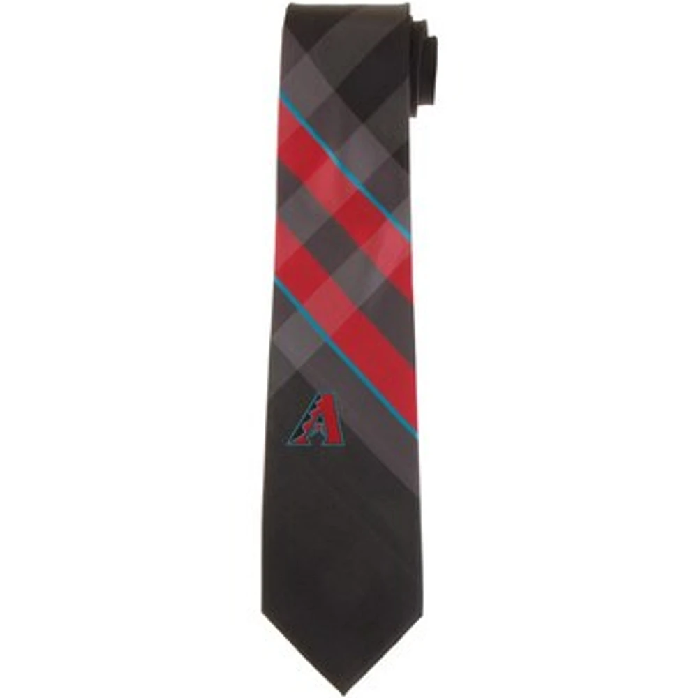 Men's Arizona Diamondbacks Woven Polyester Grid Tie