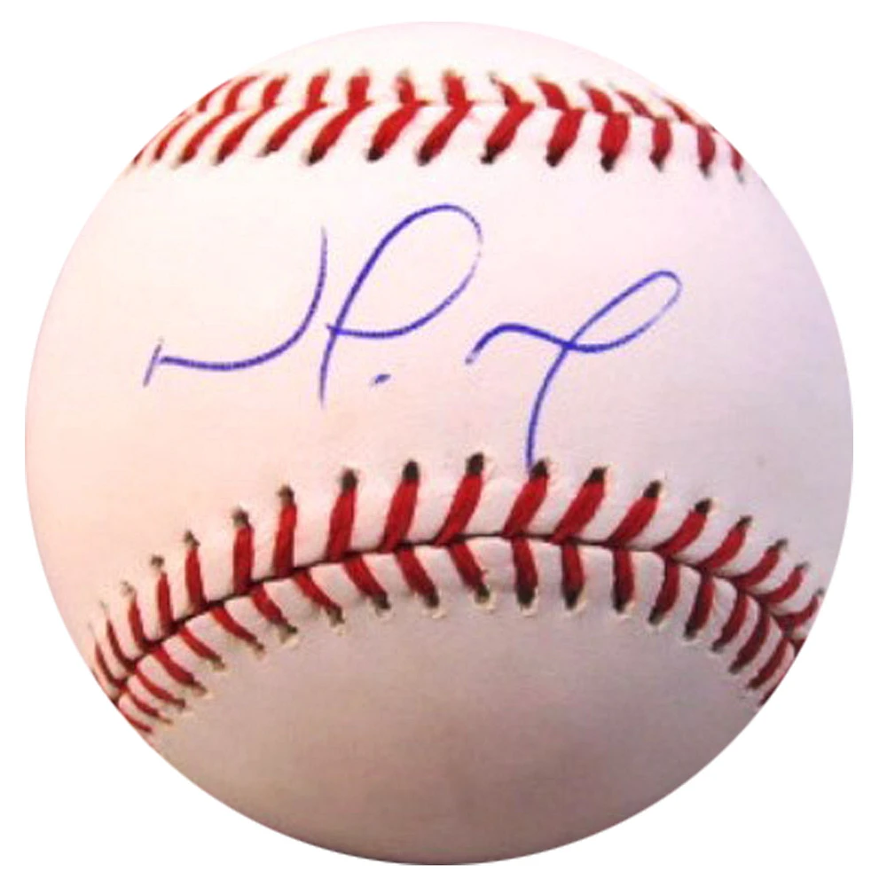 Nomar Mazara Autographed Baseball